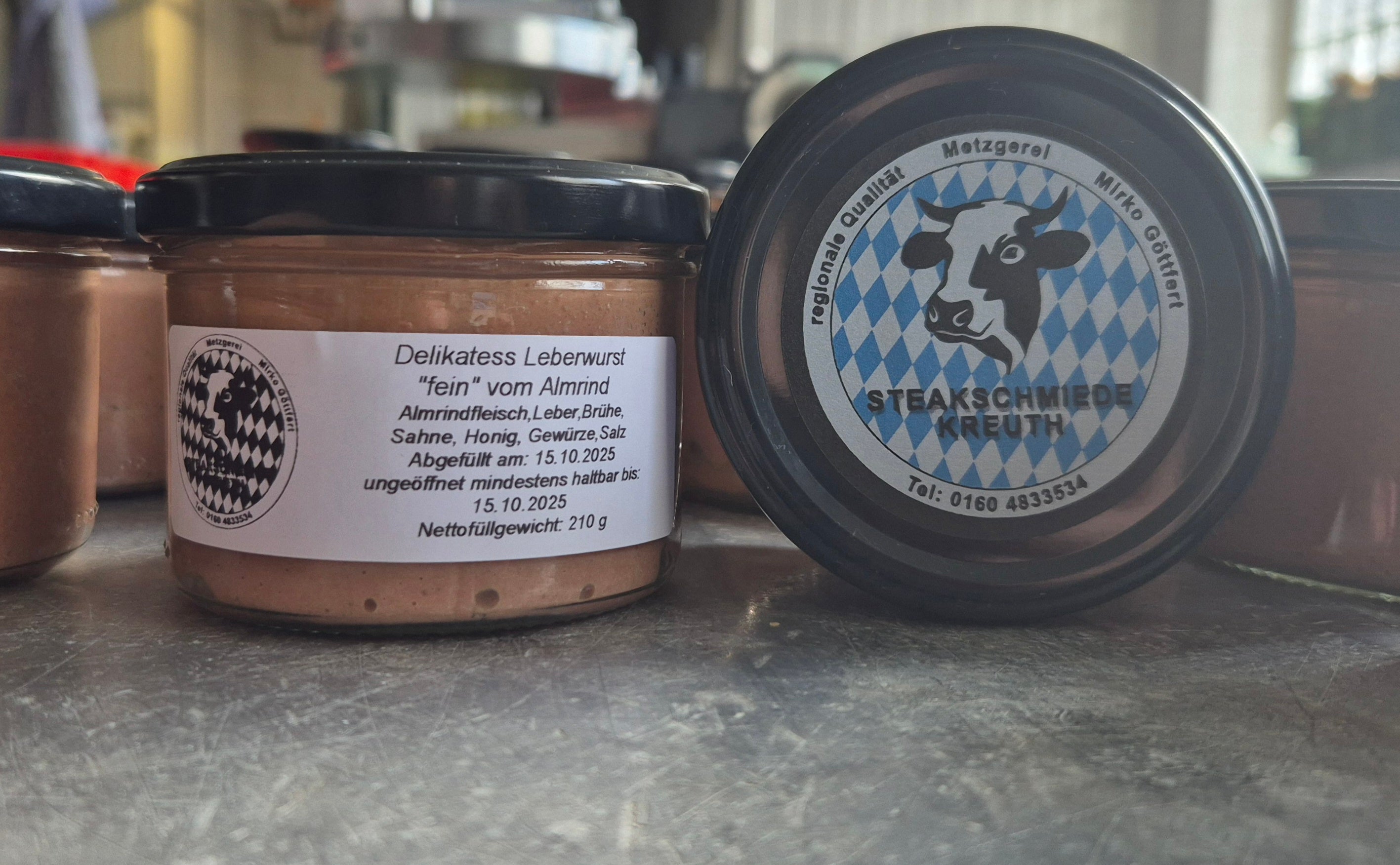 Delikatess Leberwurst vom Almrind (220ml)