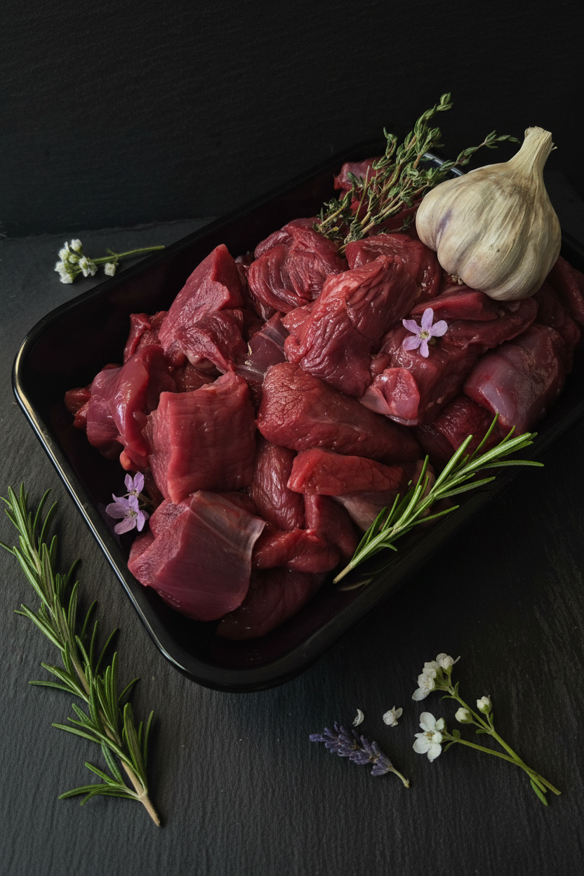 Hirschgulasch