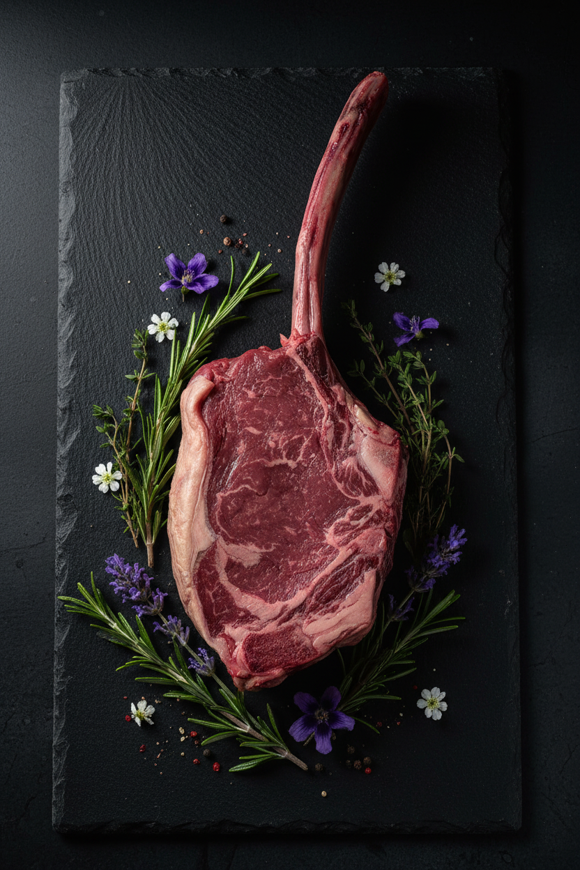 Tomahawk Steak – Dark Luxury Editorial